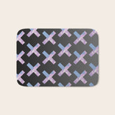 2010s era egirl x pattern Bath Mat