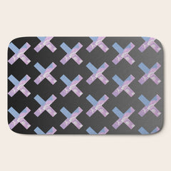 2010s era egirl x pattern Bath Mat