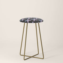 2010s era egirl x pattern Stool