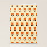 70s Flower Pattern #2 Stationery Card