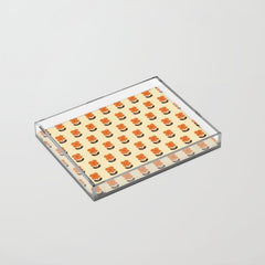 70s Flower Pattern #2 Acrylic Tray