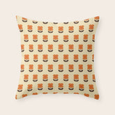70s Flower Pattern #2 Throw Pillow