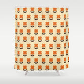 70s Flower Pattern #2 Shower Curtain