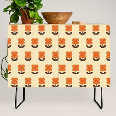 70s Flower Pattern #2 Credenza