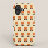 70s Flower Pattern #2 iPhone Case
