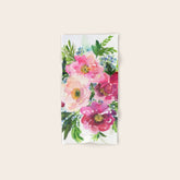 5 pink peonies in watercolor Bath Towel