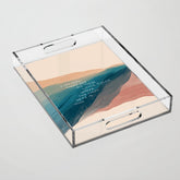 "Even Here, There Are All These Little Places Where The Light Gets In." Acrylic Tray