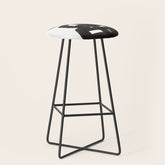 Boulder' Mid Century Modern Fun Abstract Shapes Stool