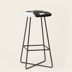 Boulder' Mid Century Modern Fun Abstract Shapes Stool
