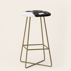 Boulder' Mid Century Modern Fun Abstract Shapes Stool