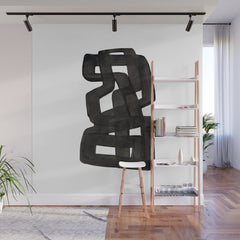 Boulder' Mid Century Modern Fun Abstract Shapes Wall Mural