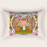 5. The Hierophant Mushroom Rectangular Pillow