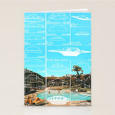 60s UFO sightings Stationery Card