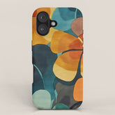 A Floral Palette of Colorful Petals iPhone Case