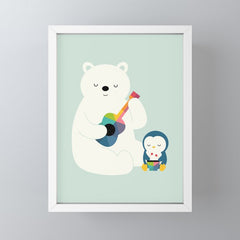 A Little Band Mini Art Print