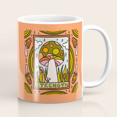 8. Strength Mushroom Coffee Mug