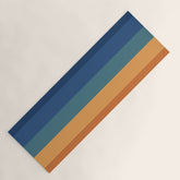70's Retro Sunset Yoga Mat