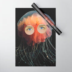 A (very) Jelly Fish Wrapping Paper