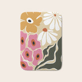 70's Retro garden Bath Mat