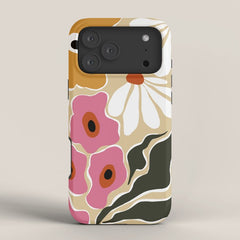 70's Retro garden iPhone Case