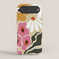 70's Retro garden iPhone Case