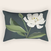 A flower in a vase Rectangular Pillow