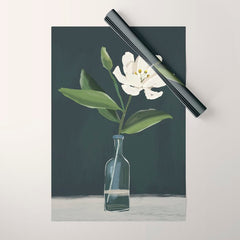A flower in a vase Wrapping Paper