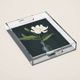 A flower in a vase Acrylic Tray
