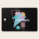 80s Retrowave Design - Memphis Pattern 135 Cutting Board