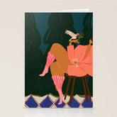 A Lil Birdy Told Me Stationery Card