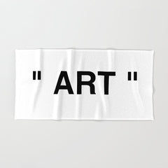 " Art " Bath Towel