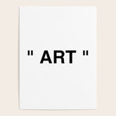" Art " Poster