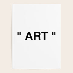 " Art " Poster