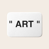 " Art " Bath Mat