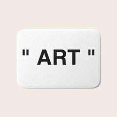 " Art " Bath Mat