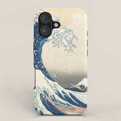 "The Great Wave off Kanagawa" by Hokusai, 1831 iPhone Case