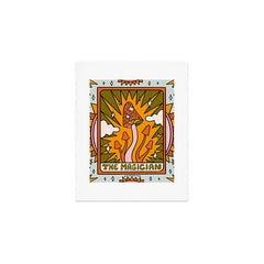 1. The Magician Mushroom Art Print