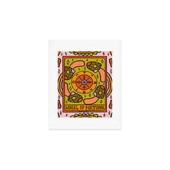 10. Wheel of Fortune Mushroom Art Print