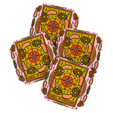 10. Wheel of Fortune Mushroom Coaster