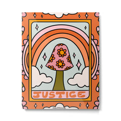 11. Justice Mushroom Metal Print