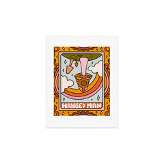 12. Hanged Man Mushroom Art Print