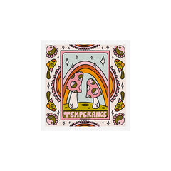 14. Temperance Tarot Mushroom Art Print