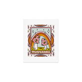 14. Temperance Tarot Mushroom Art Print