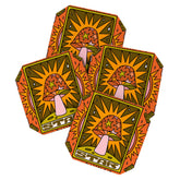 17. Star Mushroom Coaster