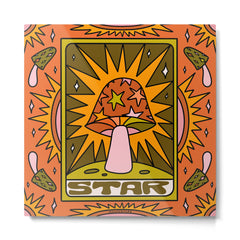 17. Star Mushroom Metal Print