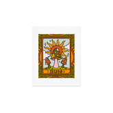 19. Sun Tarot Mushroom Art Print