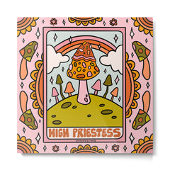 2. High Priestess Mushroom Metal Print