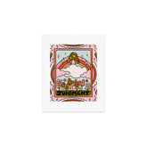 20. Judgment Tarot Mushroom Art Print