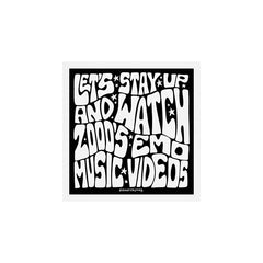 2000's Emo Music Video Art Print