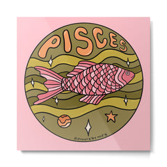 2020 Pisces Metal Print